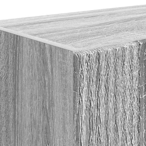 TV-Wandschrank Graues Sonoma 59,5 x 31 x 100 cm Holzwerkstoff