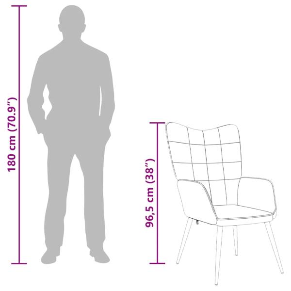 Relaxsessel Braun Stoff