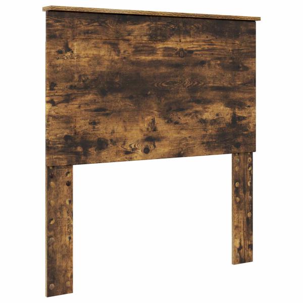 Bettrahmen Geräucherte Eiche 100 x 200 cm Holzwerkstoff