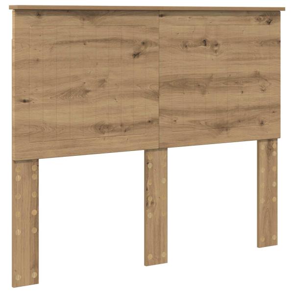 Bettrahmen Artisan-Eiche 135 x 190 cm Holzwerkstoff