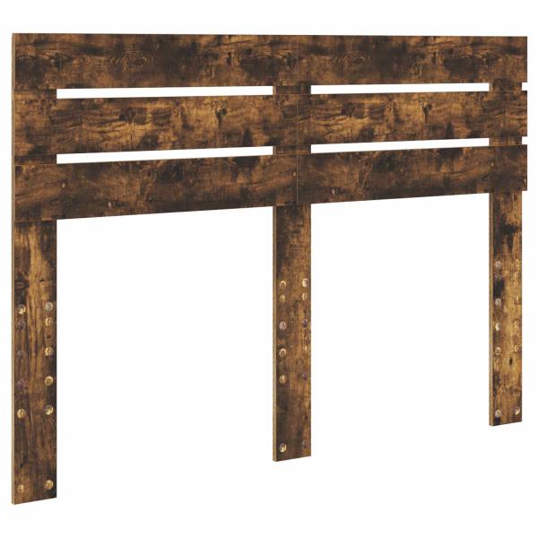 Aufbewahrungsbett Geräucherte Eiche 160 x 200 cm Holzwerkstoff