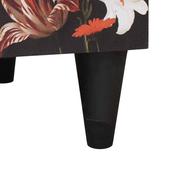 ARDEBO.de - Stauraumschränke Mehrfarbig 70 x 33,5 x 46 cm Massivholz Mango