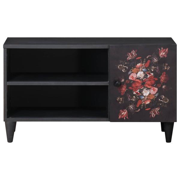 ARDEBO.de - Stauraumschränke Mehrfarbig 80 x 31,5 x 46 cm Massivholz Mango