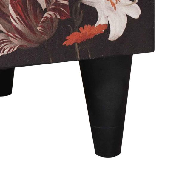 Stauraumschränke Mehrfarbig 80 x 33,5 x 46 cm Massivholz Mango