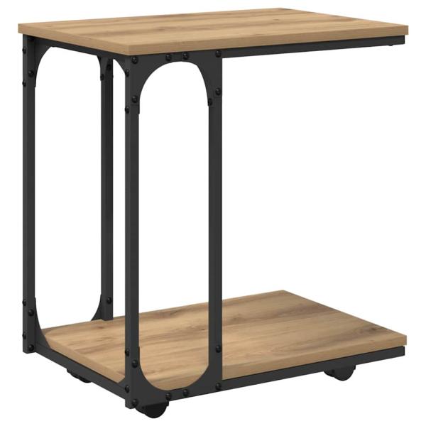 Beistelltisch Artisan-Eiche 50 x 35 x 55.5 cm Holzwerkstoff