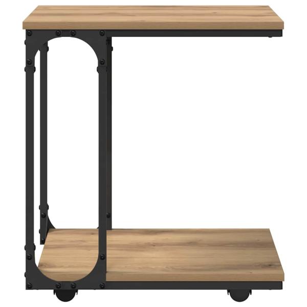 Beistelltisch Artisan-Eiche 50 x 35 x 55.5 cm Holzwerkstoff