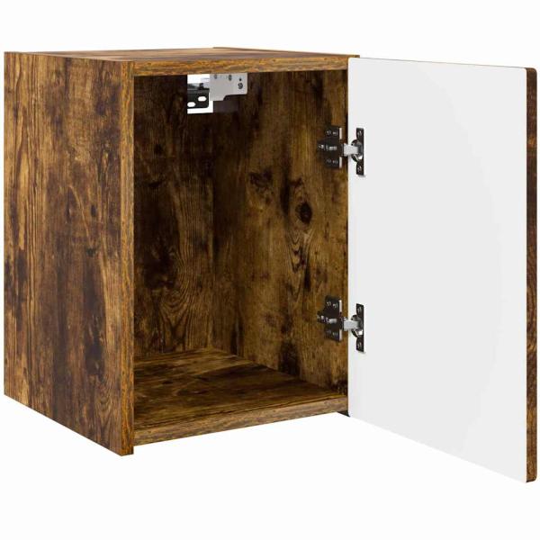 TV-Wandschrank Geräucherte Eiche 30 x 31 x 40 cm Holzwerkstoff
