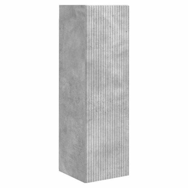 TV-Wandschrank 2 pcs Beton 30 x 31 x 100 cm Holzwerkstoff