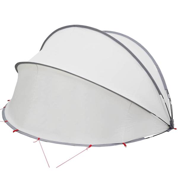 Pool-Dome Grau und Orange 336 x 322 x 160 cm