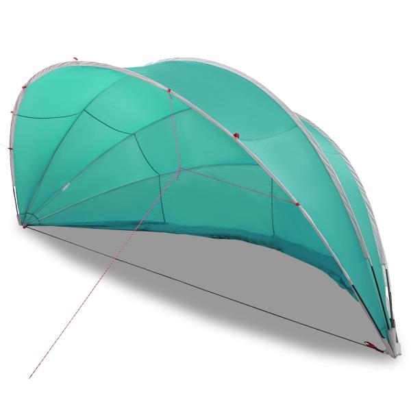 ARDEBO.de - Pool-Dome Blau 472 x 460 x 229 cm