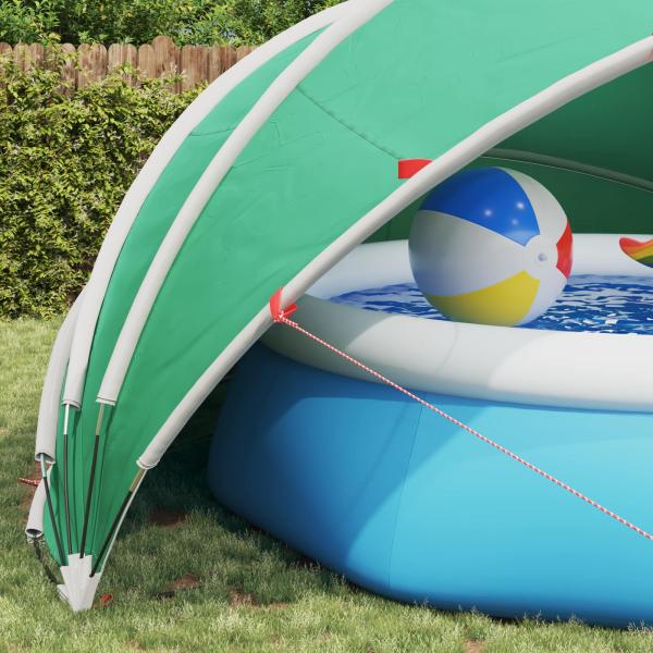 Pool-Dome 500 x 500 x 236 cm 185T Polyester mit PU-Beschichtung
