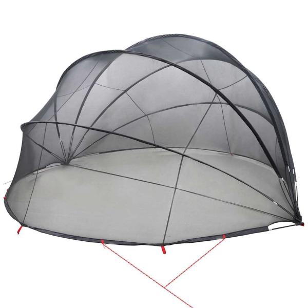 Pool-Dome Schwarz 500 x 500 x 236 cm