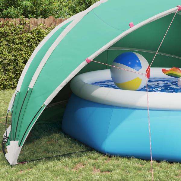 ARDEBO.de - Pool-Dome Blau 546 x 516 x 250 cm