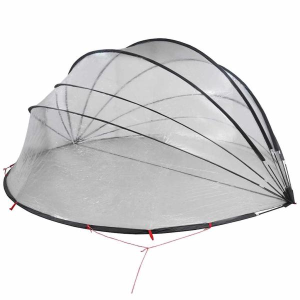 Pool-Dome Transparent 592 x 590 x 275 cm PVC