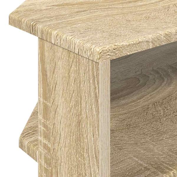 EckTVSchrank Sonoma-Eiche 102x40,5x45cm Holzwerkstoff