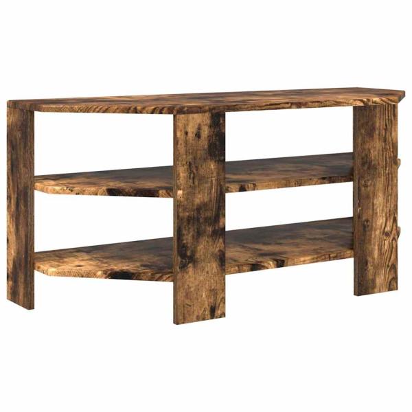 EckTVSchrank Geräucherte Eiche 102x40,5x45cm Holzwerkstoff