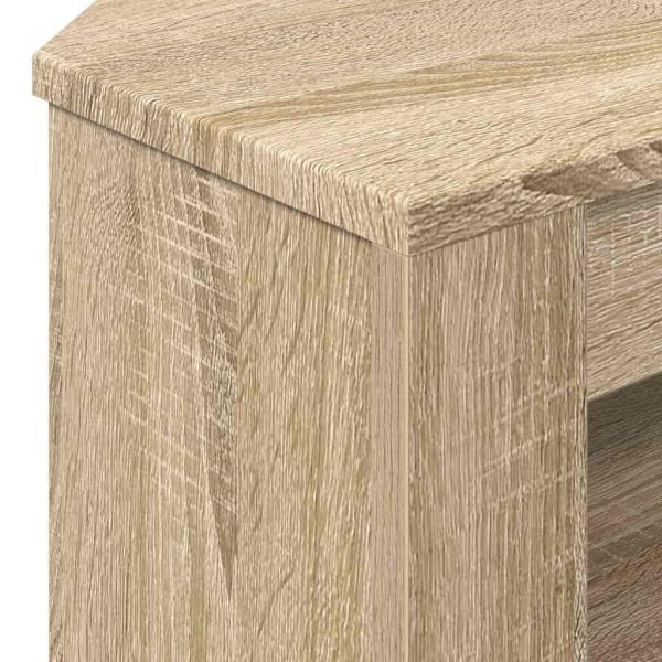 EckTVSchrank Sonoma-Eiche 102x40,5x45cm Holzwerkstoff