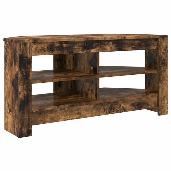 ARDEBO.de - EckTVSchrank Geräucherte Eiche 102x40,5x45cm Holzwerkstoff