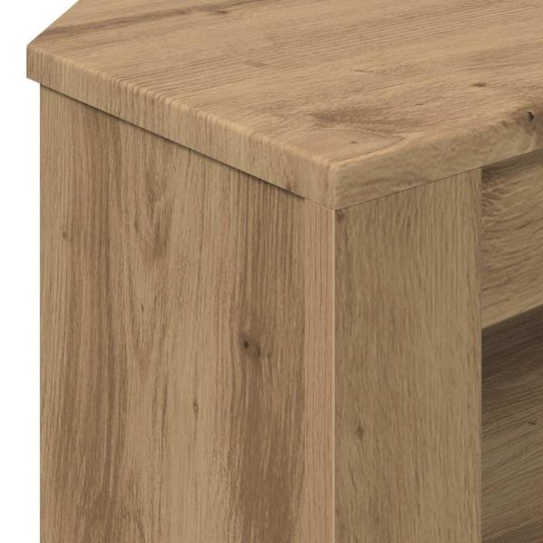EckTVSchrank Altholz 102x40,5x45cm Holzwerkstoff