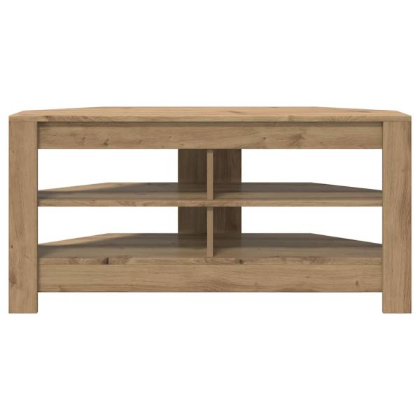 ARDEBO.de - EckTVSchrank Artisan-Eiche 102x40,5x45cm Holzwerkstoff