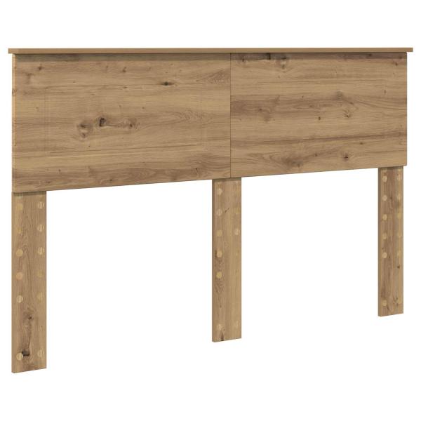 Bettrahmen Artisan-Eiche 140 x 190 cm Holzwerkstoff