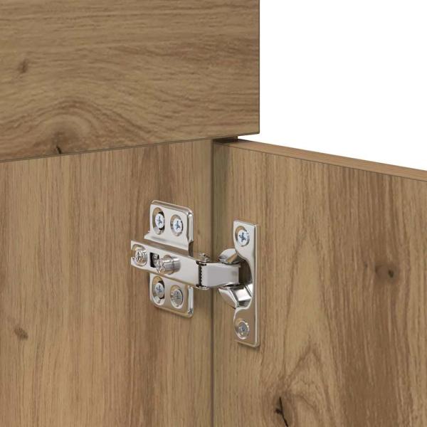 Badezimmerschrank Wandmontiert Artisan-Eiche 100 x 38,5 x 46 cm