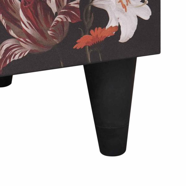 Nachttisch Mehrfarbig 50 x 33 x 60 cm Massivholz Mango