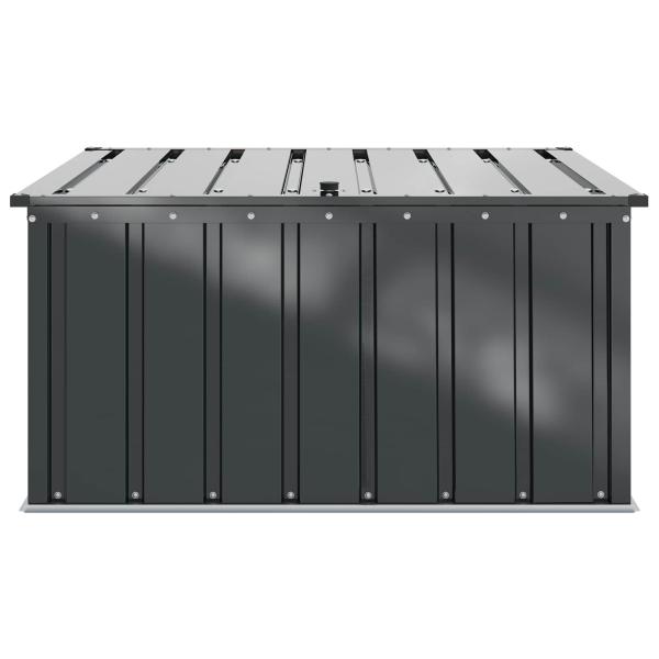 Gartenlagerbox Schwarz 101 x 82 x 50 cm Stahl