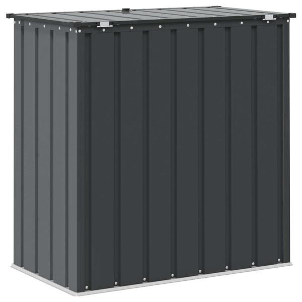 Gartenlagerbox Schwarz 101,5 x 57 x 100,5 cm Stahl