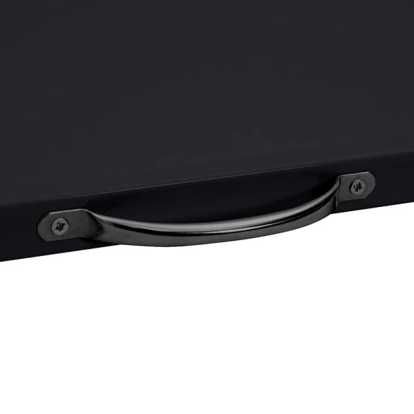 Waschmaschinen Zwischenablage Schwarz 60 x 60 x 8 cm Stahl