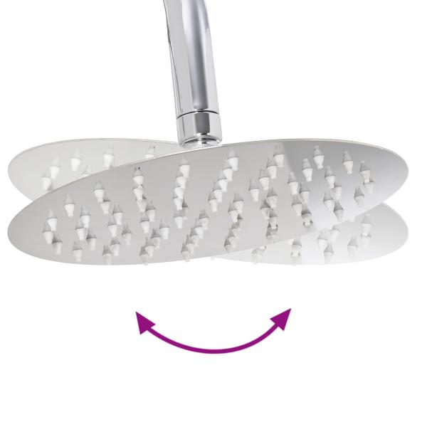 Duschsystem Silber 45 x 20 x 96 cm Messing, Sus201 und ABS