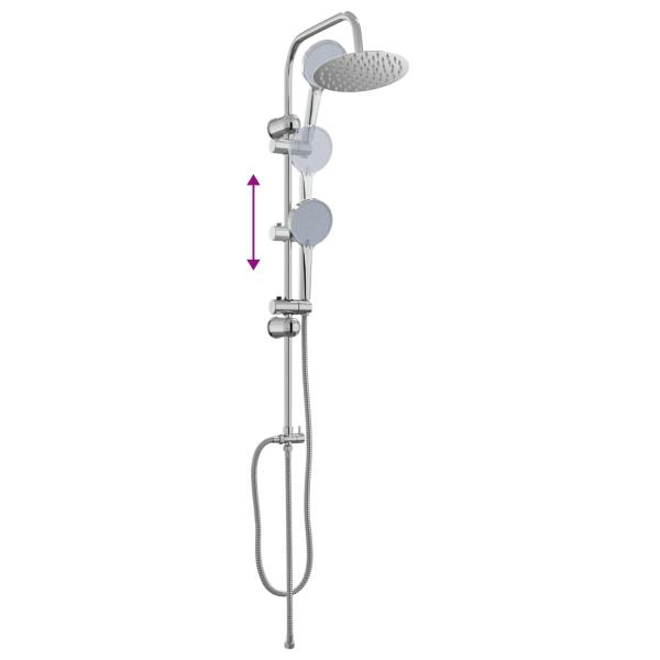 Duschsystem Silber 47 x 20 x 95 cm Edelstahl
