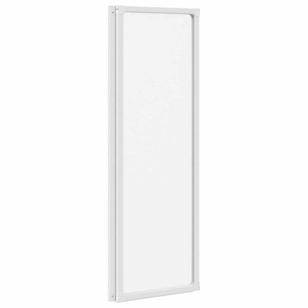 Badewannenbildschirm Matt 120 x 117 cm Aluminium & PP-Paneel