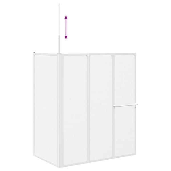 Badewannenbildschirm Matt 120 x 70 x 137 cm