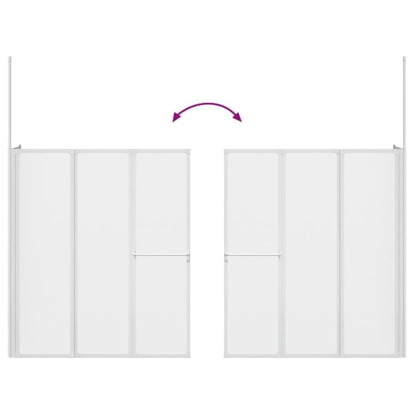 Badewannenbildschirm Matt 120 x 70 x 137 cm