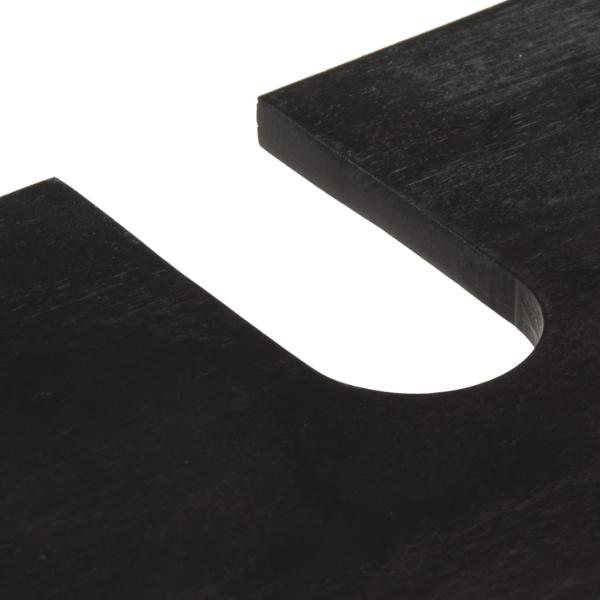 4-tlg. Badmöbel-Set Massivholz Mango