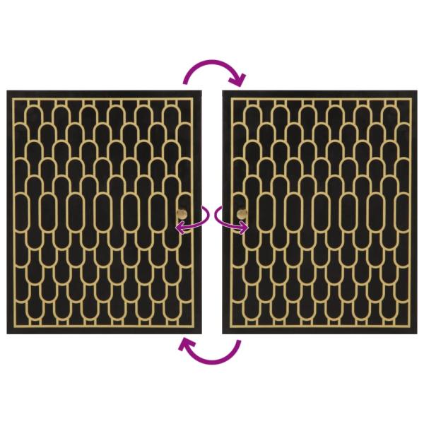 4-tlg. Badmöbel-Set Massivholz Mango