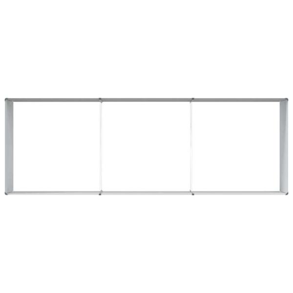 Hochbeet Hellbraun 290 x 100 x 68 cm Verzinkter Stahl