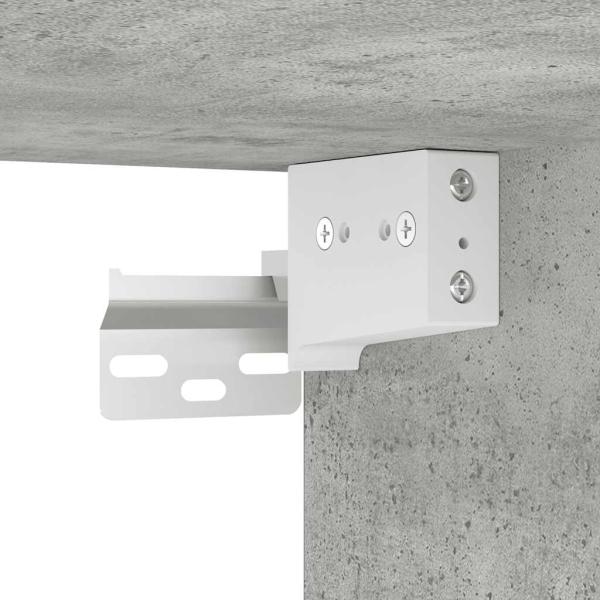 7-tlg. TV-Schrank-Set Betongrau Holzwerkstoff