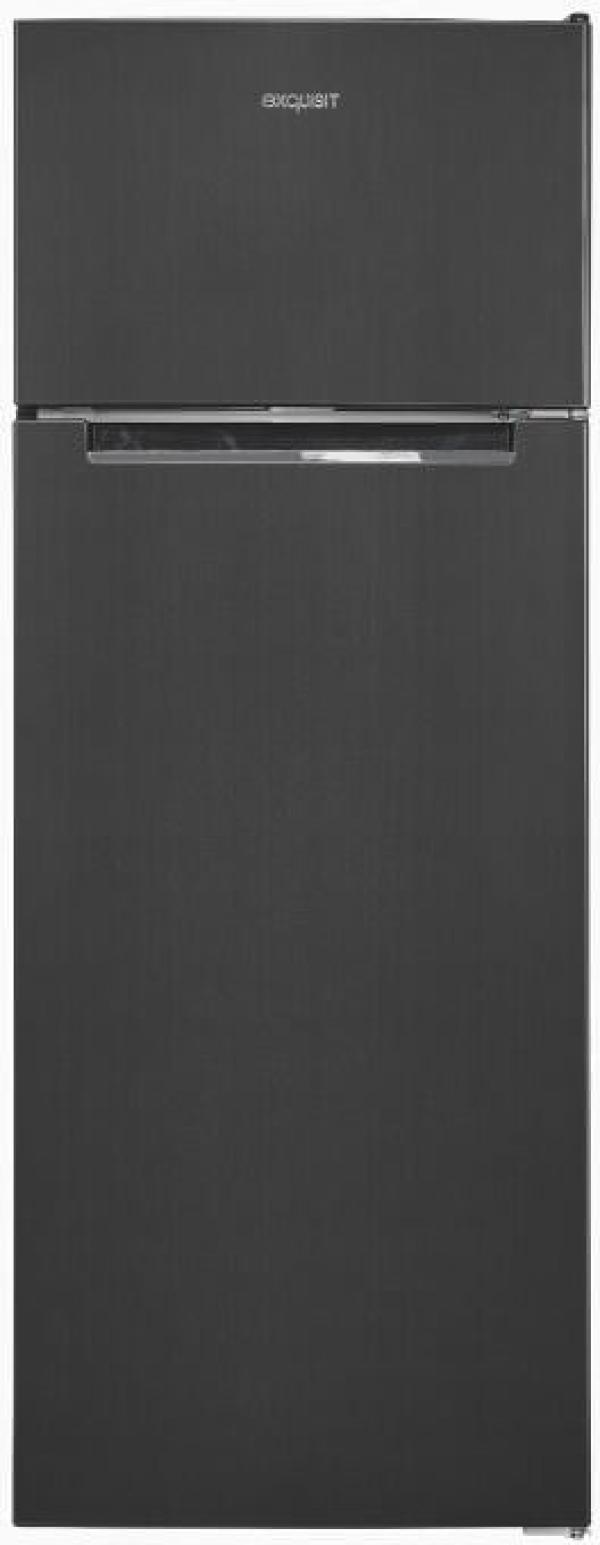 ARDEBO.de Exquisit KGC270-45-040D Kühl-Gefrierkombination, 54,5 cm breit, Kontrollaufkleber, Thermostat, inoxlook-az