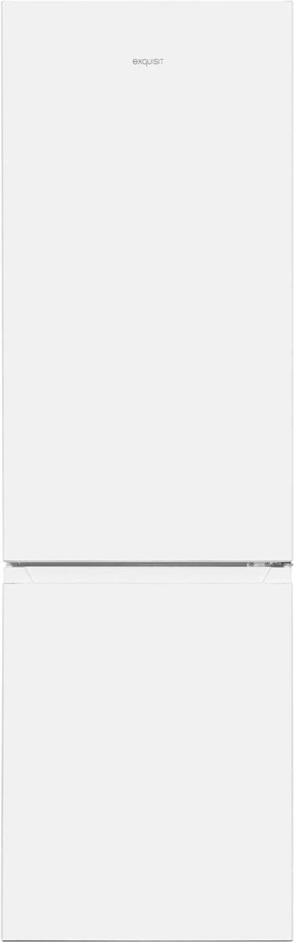 ARDEBO.de Exquisit KGC265-70-H-010D Stand Kühl-Gefrierkombination, 55 cm breit, 259 L, LED Beleuchtung, weiß