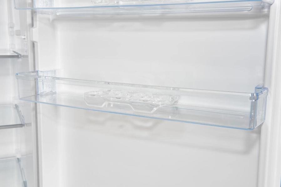 Exquisit KGC265-70-H-010D Stand Kühl-Gefrierkombination, 55 cm breit, 259 L, LED Beleuchtung, inoxlook