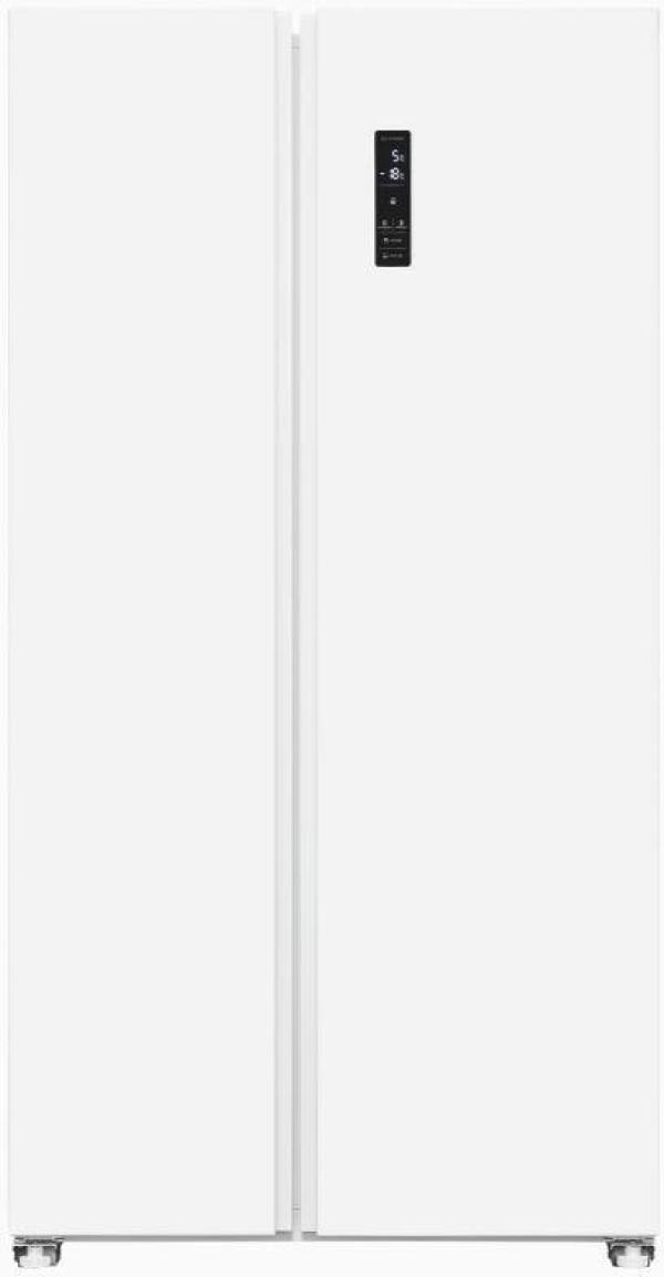 ARDEBO.de Exquisit SBS46-040D Stand Side-by-Side Kombination, 91 cm breit, 442 L, NoFrost, weiß