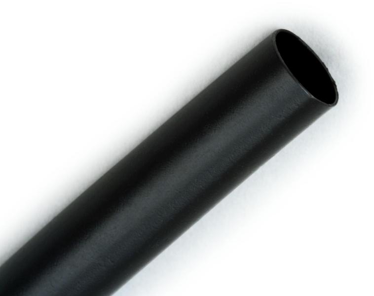 ARDEBO.de 3M GTI 3000 Dünnwandiger Warmschrumpfschlauch, 39/13 mm, 1m, schwarz (7100234730)