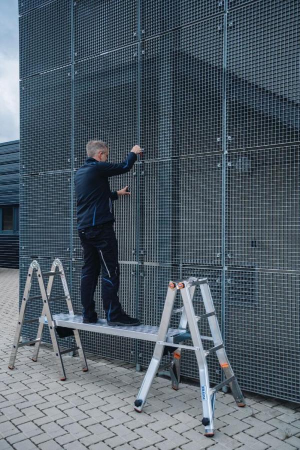 Krause 123701 Stabilo Professional Alu-Teleskop-Bohle, 1,75m - 3,5m