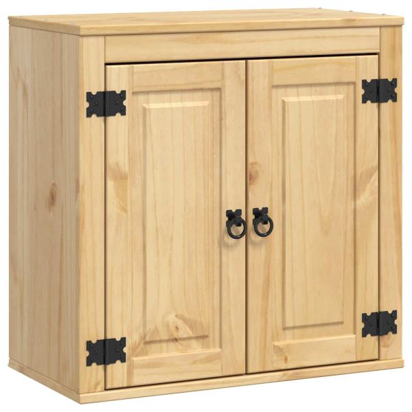 Schrank mit Regal Honig 60 x 32 x 40 cm Massives Kiefernholz