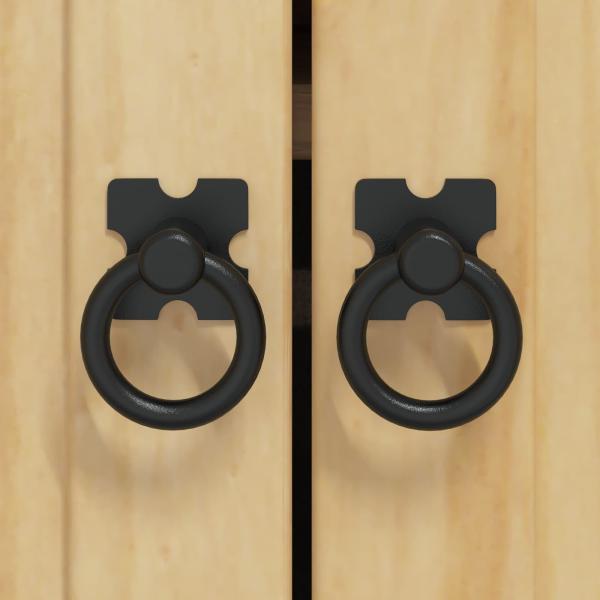 Schrank mit Regal Honig 60 x 32 x 40 cm Massives Kiefernholz