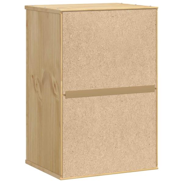 Schrank mit Regal Honig 60 x 32 x 40 cm Massives Kiefernholz