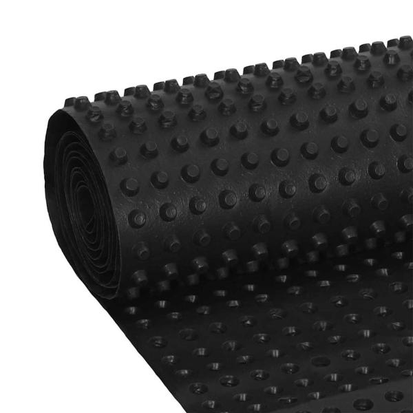 Entwässerungsfolie Schwarz 0,5 x 10 m HDPE