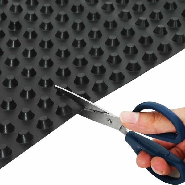 Entwässerungsfolie Schwarz 0,5 x 10 m HDPE